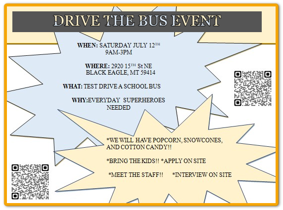 Drive the Bus Event